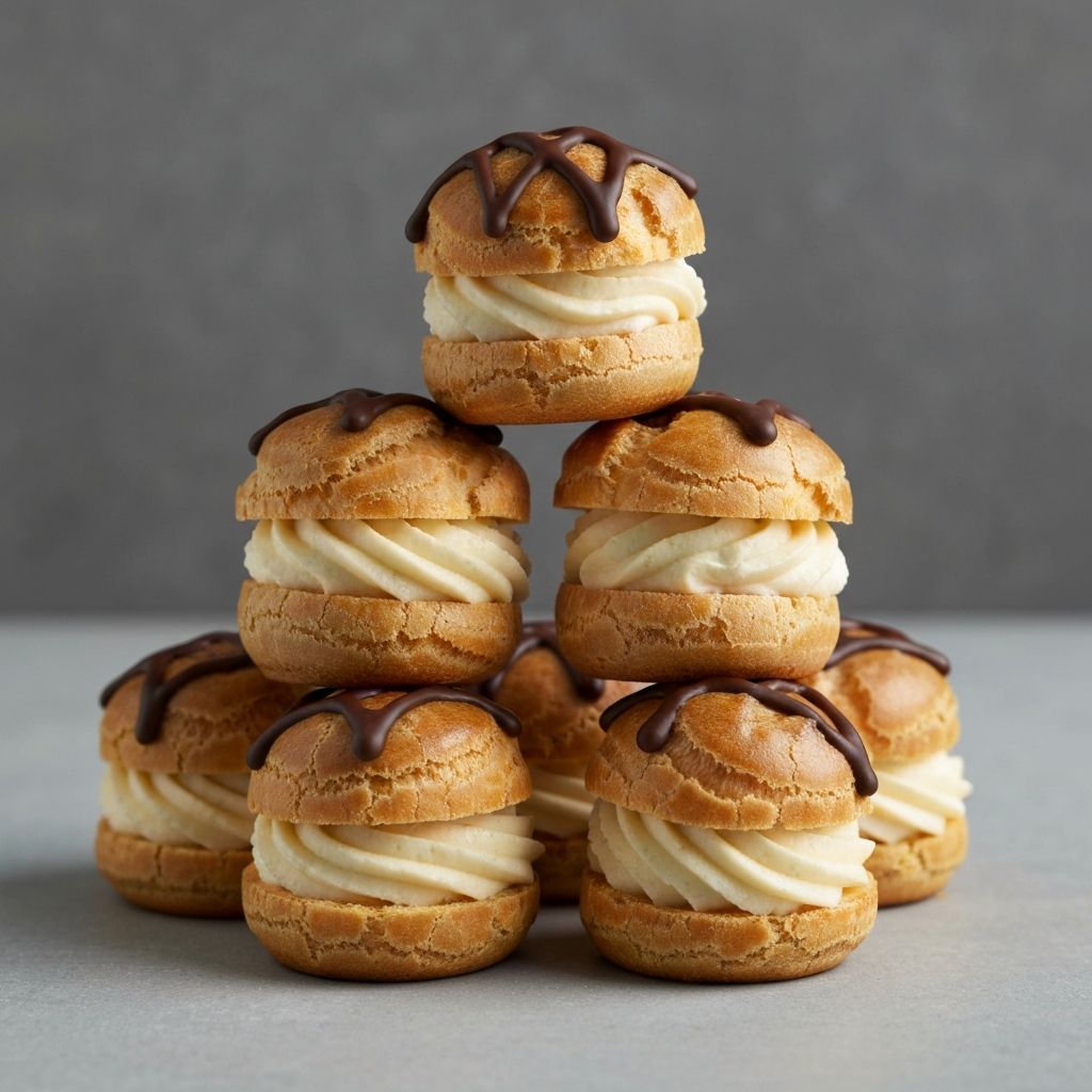 Profiteroles au Chocolat